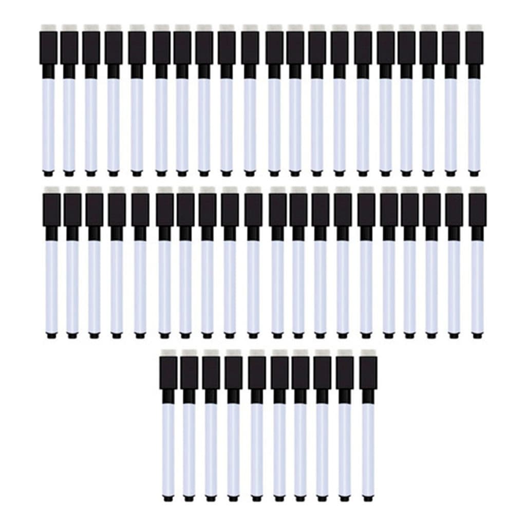 Caneta Apagador Para Quadro Branco Lousa Magnética 30pças