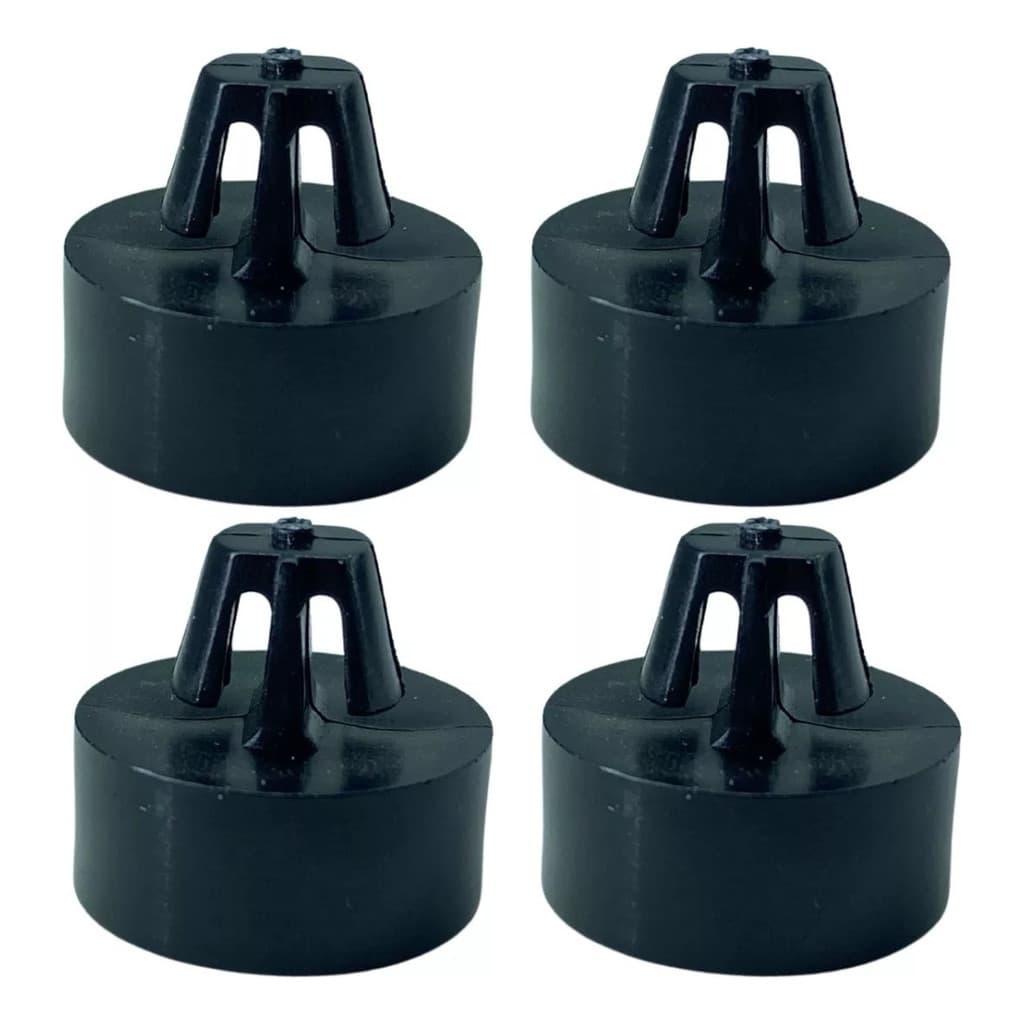 Pé Microondas Kit 4un Mef41 Mep41 Mev41 Mex41 Mep37 Ms37r