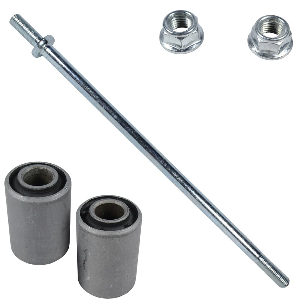 Eixo kit quadro elástico balança completo Biz125 2006 a 2010 com porca e buchas