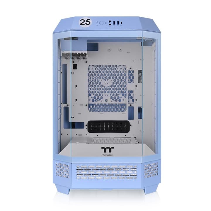 Gabinete Gamer Thermaltake The Tower 300, Micro-Tower, 2x Fans 140mm, Hydrangea blue - CA-1Y4-00SFWN-00