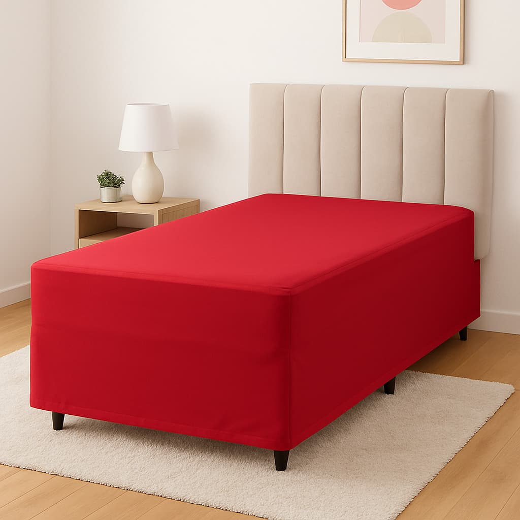 Capa Luva Box Solteiro - Direto Da Fábrica Tobias Têxtil