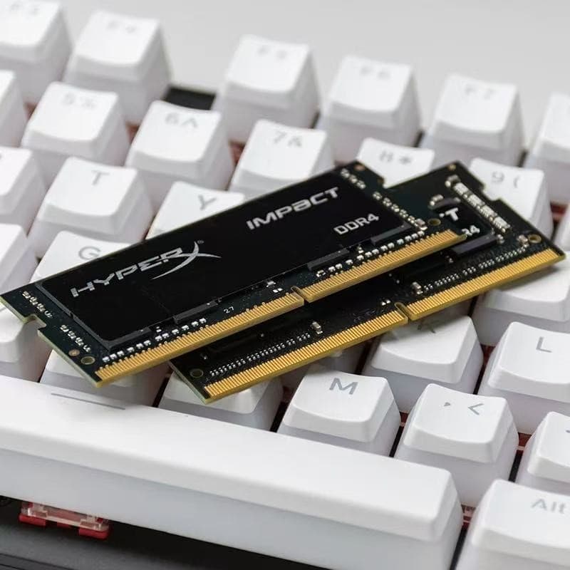 Memória RAM Para Notebook DDR4 8gb 3200Mhz  Kingston Sodimm Preto NOVA