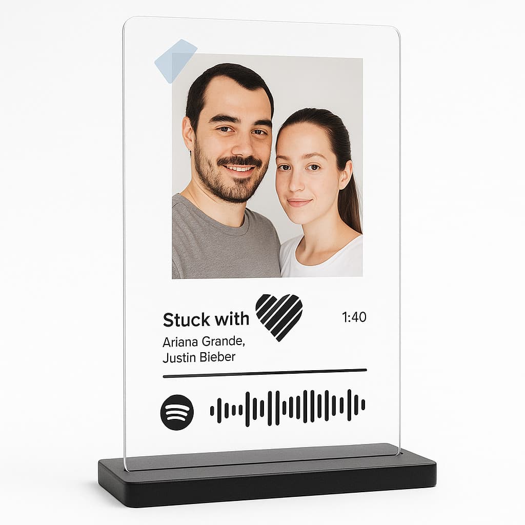 10 Placas Acrílico Para Sublimação QR Code Pix Spotify com Base