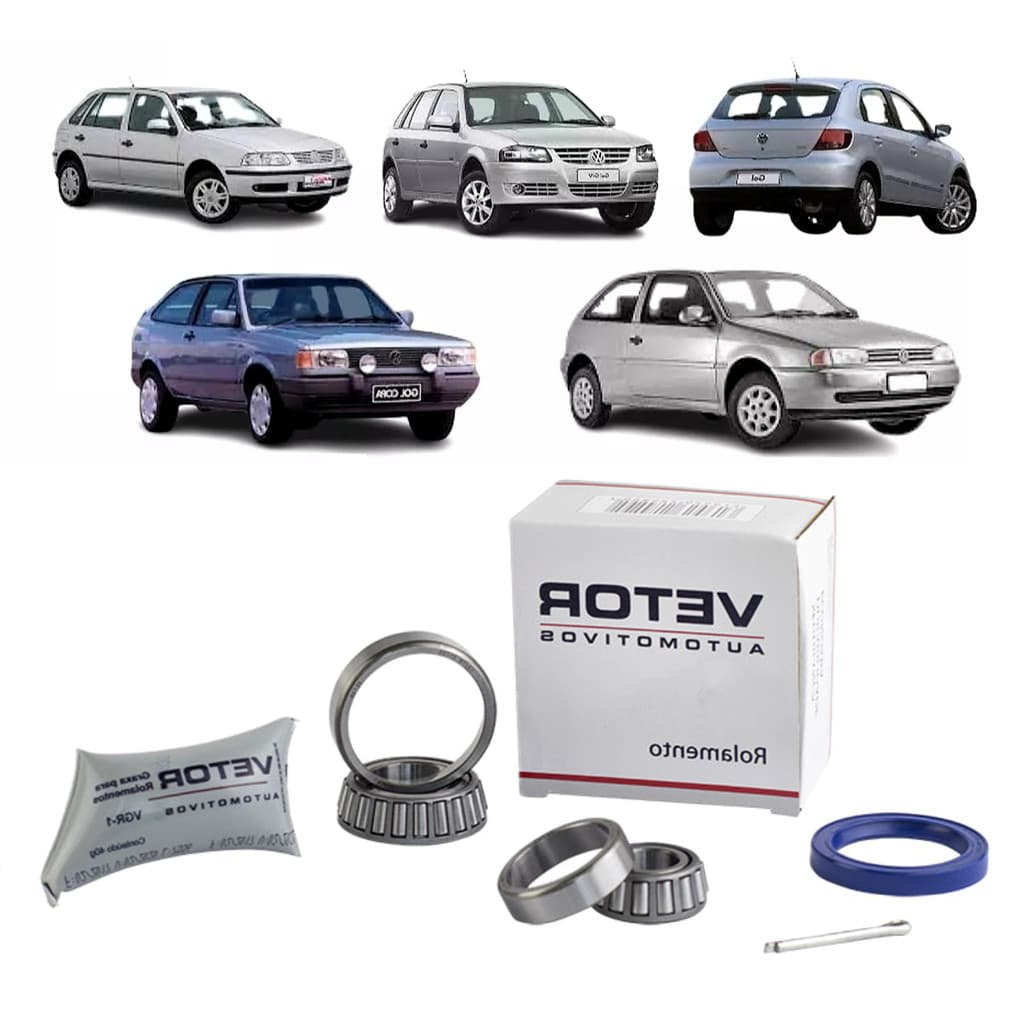 1 Kit Rolamento Roda Traseira Wv Gol G1 G2 G3 G4 G5 Original