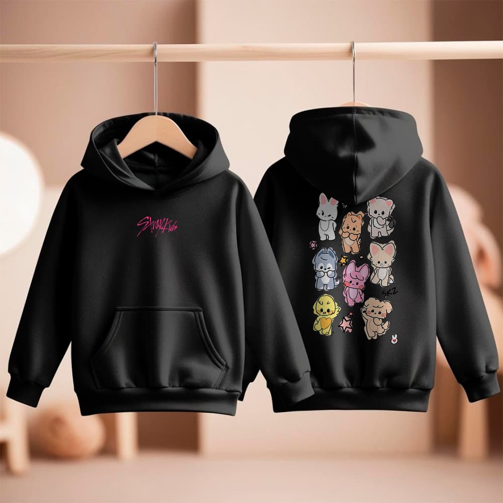 Blusa Moletom Infantil Skzoo Stray Kdis Grupo kpop