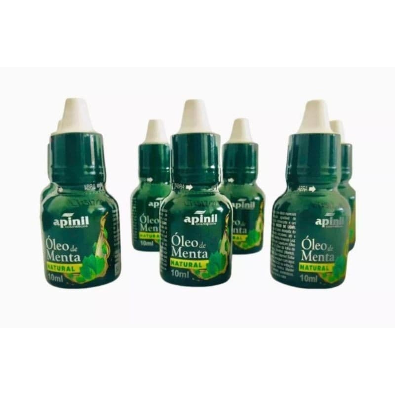 Óleo de menta apinil kit 5 peças