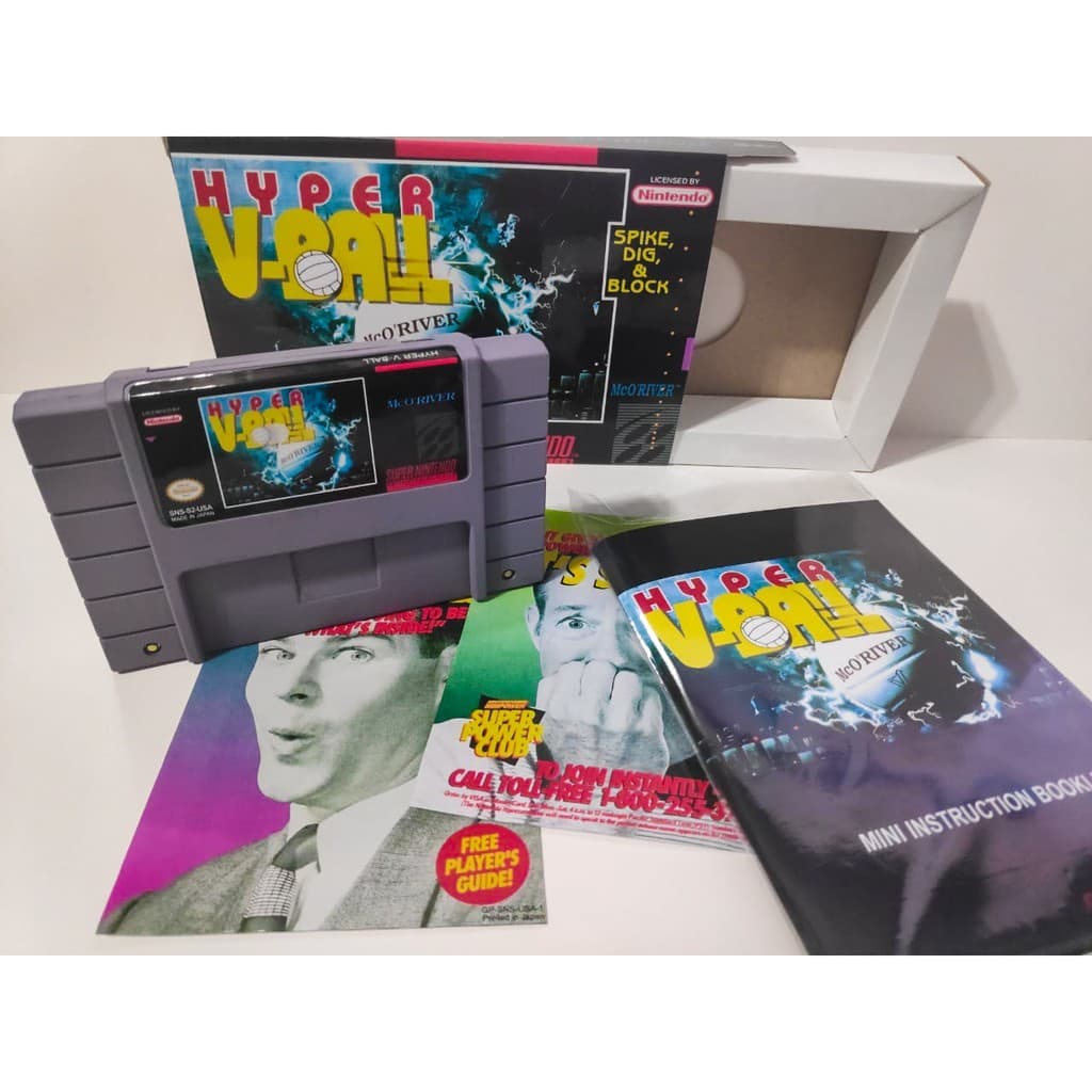 Hyper V-Ball com caixa e mini manual/poster lacrado