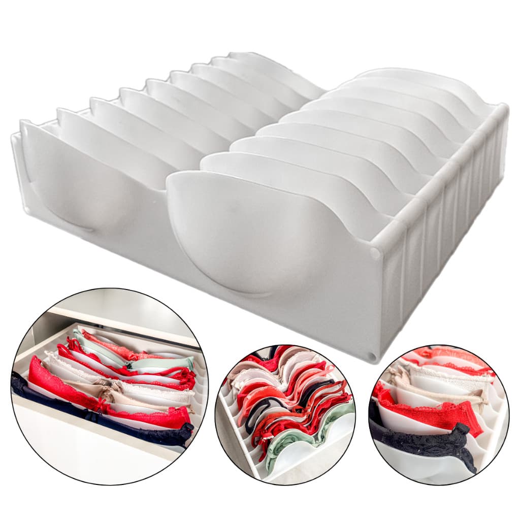 Organizador de Sutiãs com 10 divisões