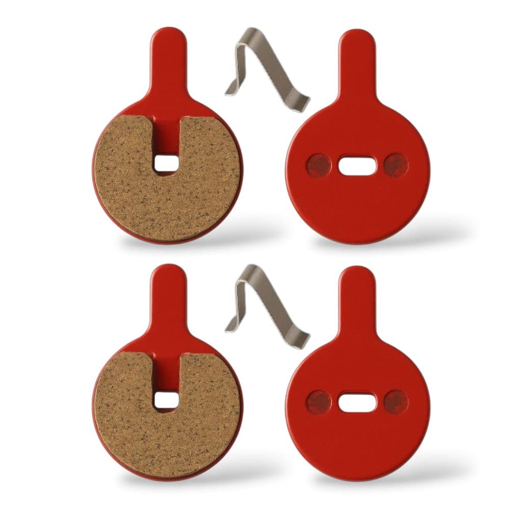 2 Pares Pastilha Freio Disco Mecânico Bike Absolute / Paco