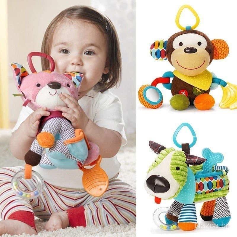 Multi funcional torno pendurado bebê sino brinquedos, boneca cama ringtones/puzzle brinquedos do bebê