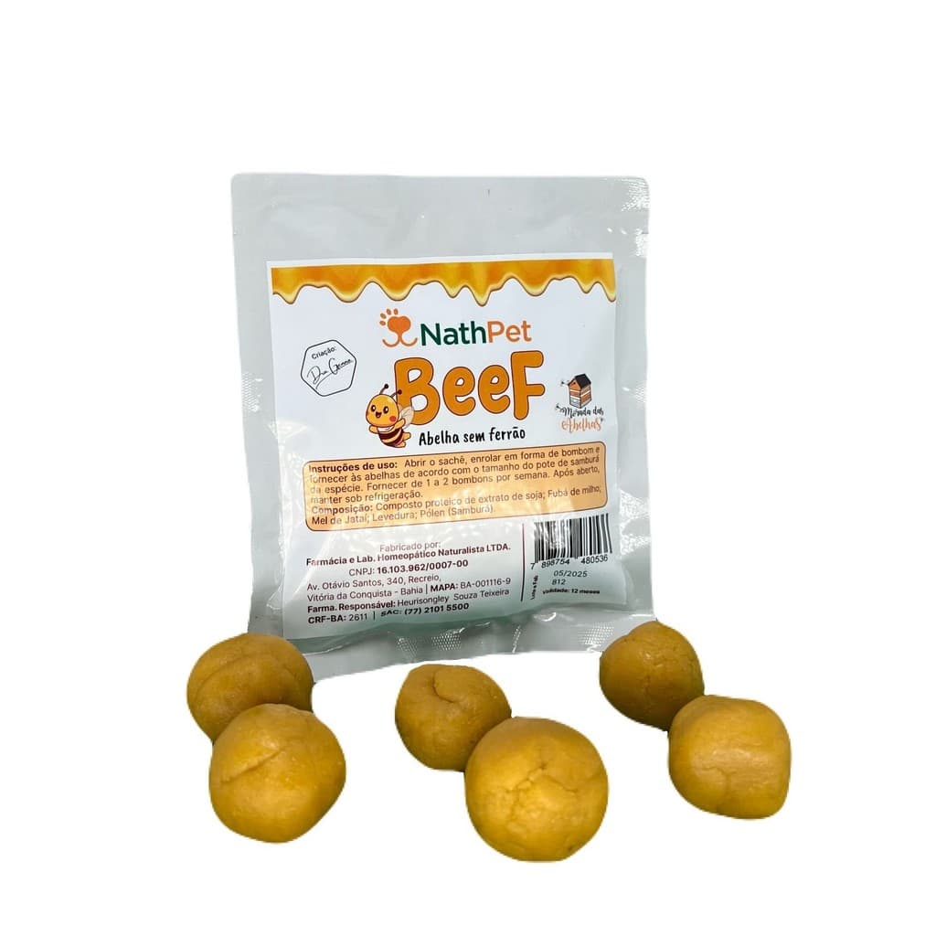 Beef Proteico e Energético para Abelha Sem Ferrão