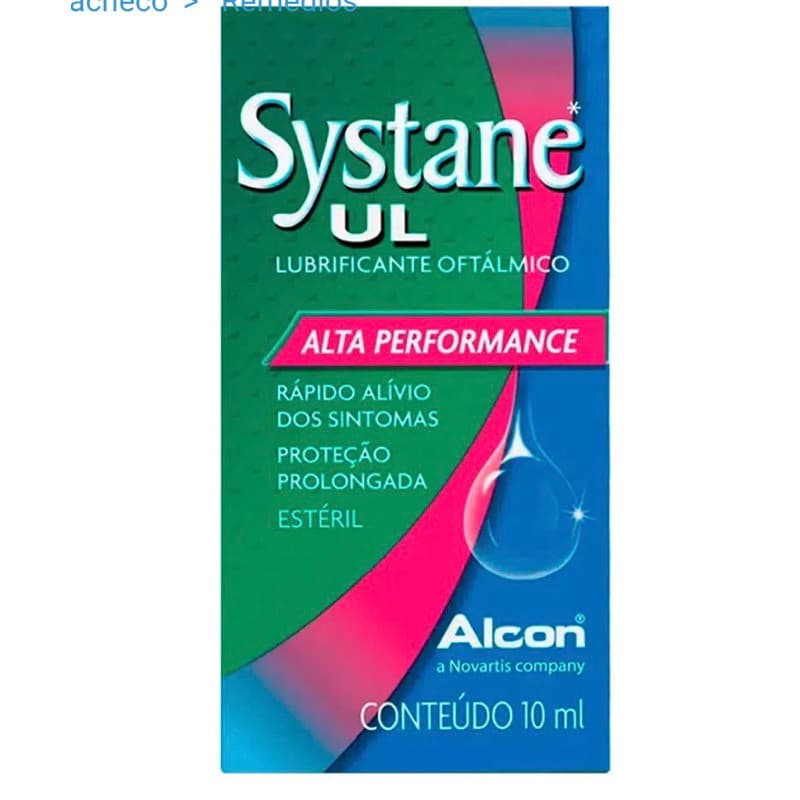 Systane UL Alcon 10ml ou 15ml