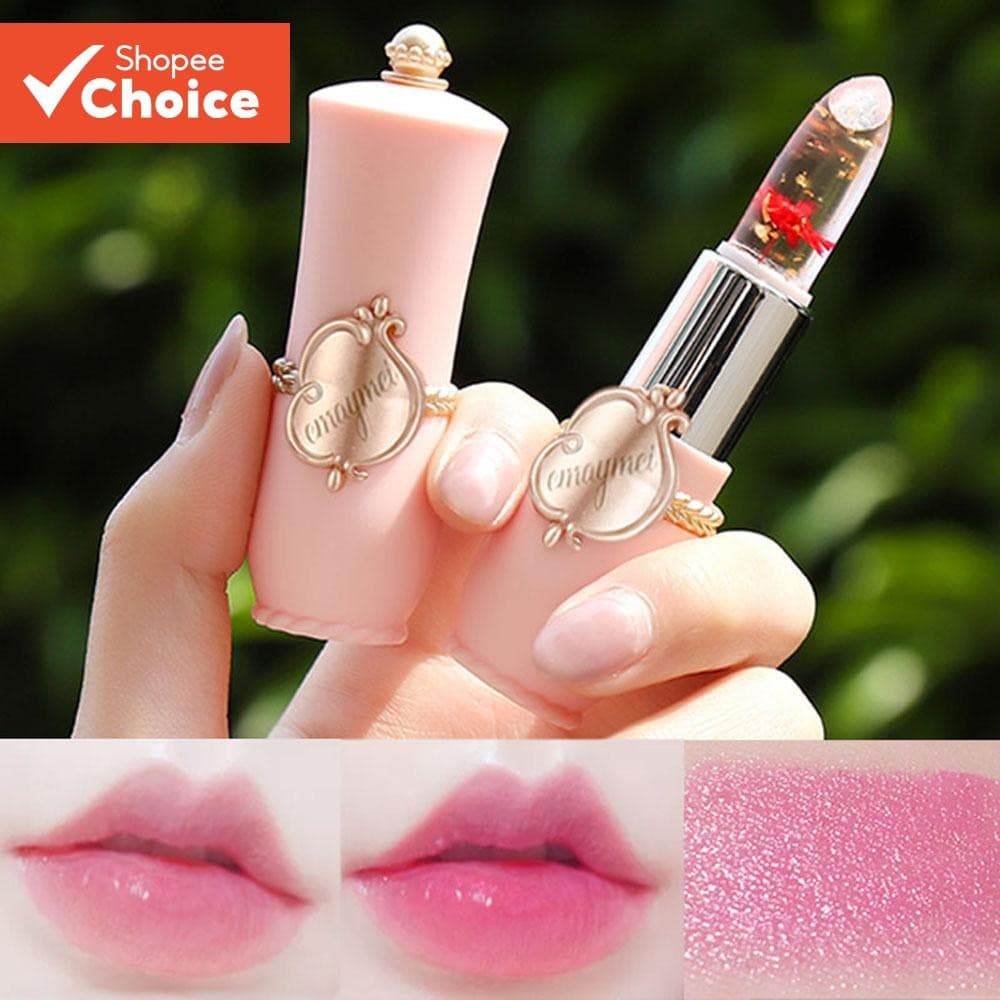 Batom De Flor Térmica , Maquiagem Hidratante De Longa Duração Que Muda De Cor