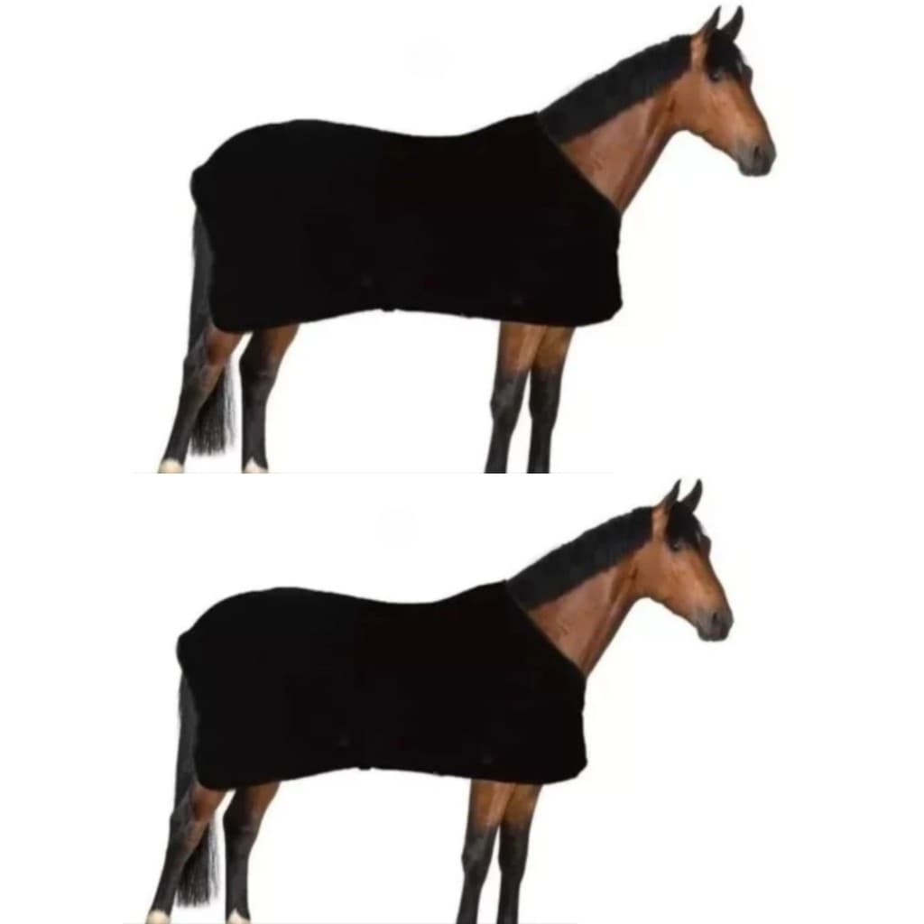 2 Capa P/ Cobrir Equino Cavalo Do Inverno Impermeável Frio
