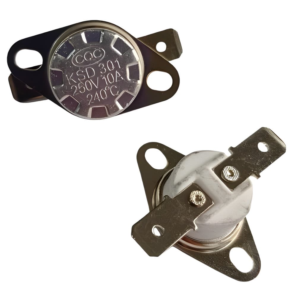 01 Pç/02 Pçs/05 Pçs Termostato Microondas 240º 10a KSD301