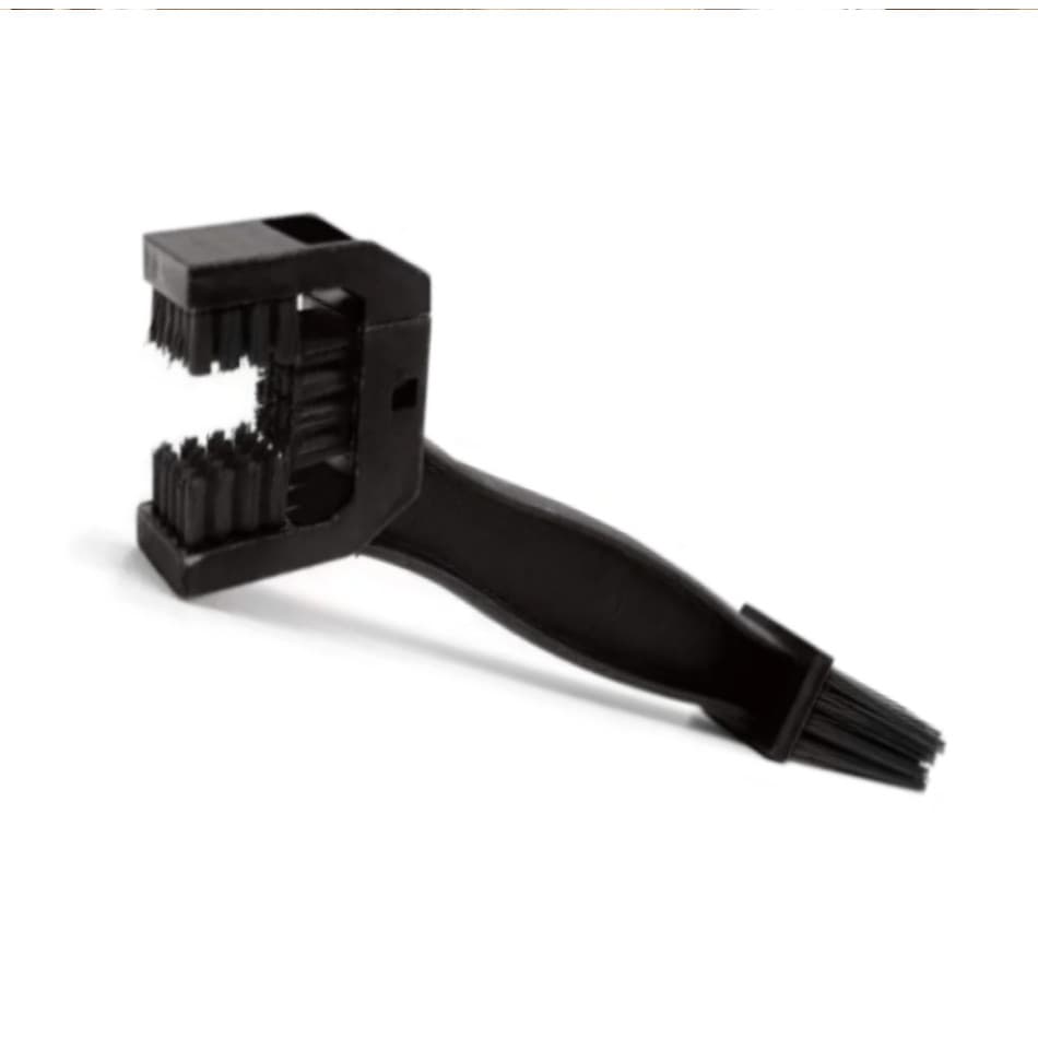 Escova Para Corrente E Freio Uso Bike E Moto Com Limpeza Da Transmissão