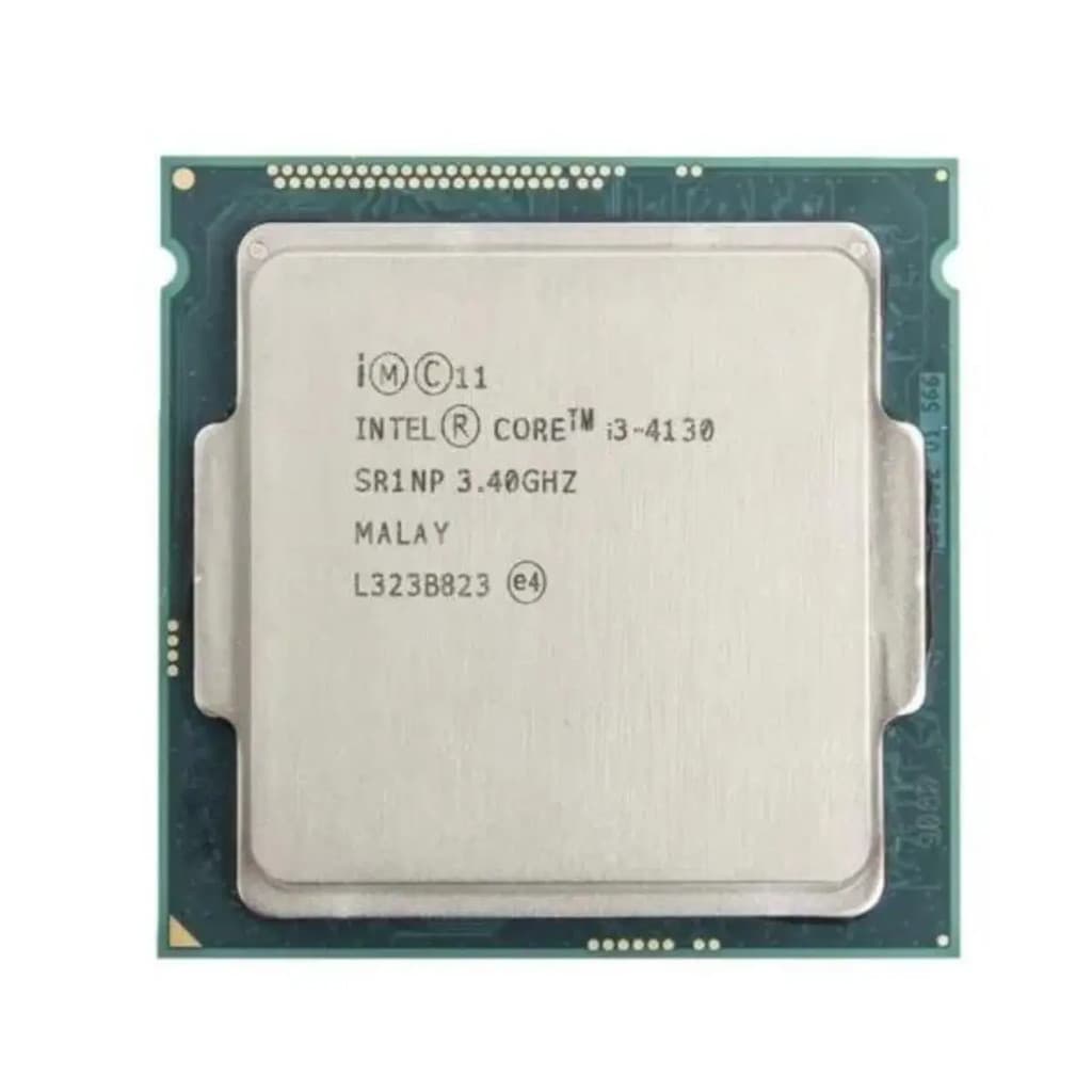 Processador gamer Intel Core i3-4130 CM8064601483615 de 2 núcleos e 3.4GHz de frequência com gráfica integrada