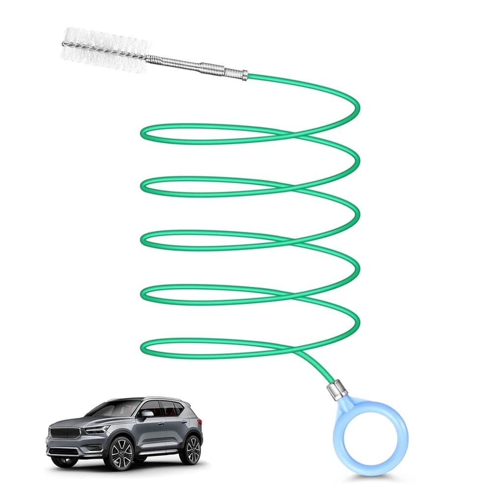 Ferramenta De Limpeza De Drenagem De Teto Solar Automática , Limpador De Tubo Longo De 118 Polegadas/3 M Para Carro , Es