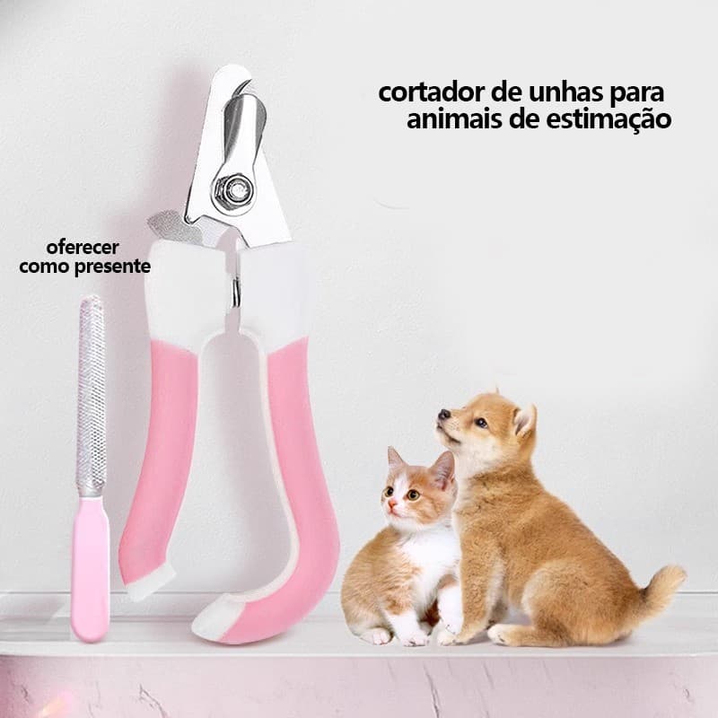 Corta-Unhas para Cães e Gatos Pequenos, Médios e Grandes Polidor de Unhas para Animais Domésticos