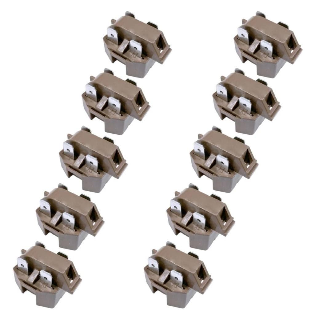 Kit 10 Rele Ptc Geladeira Freezer Compressor 4 Pinos 220v