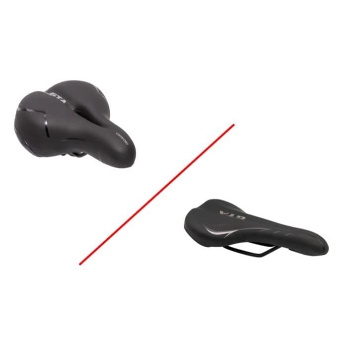 Selim Banco Largo Grande Confort Com Gel 2 Molas Bike Mtb ou selim standart escolha o seu