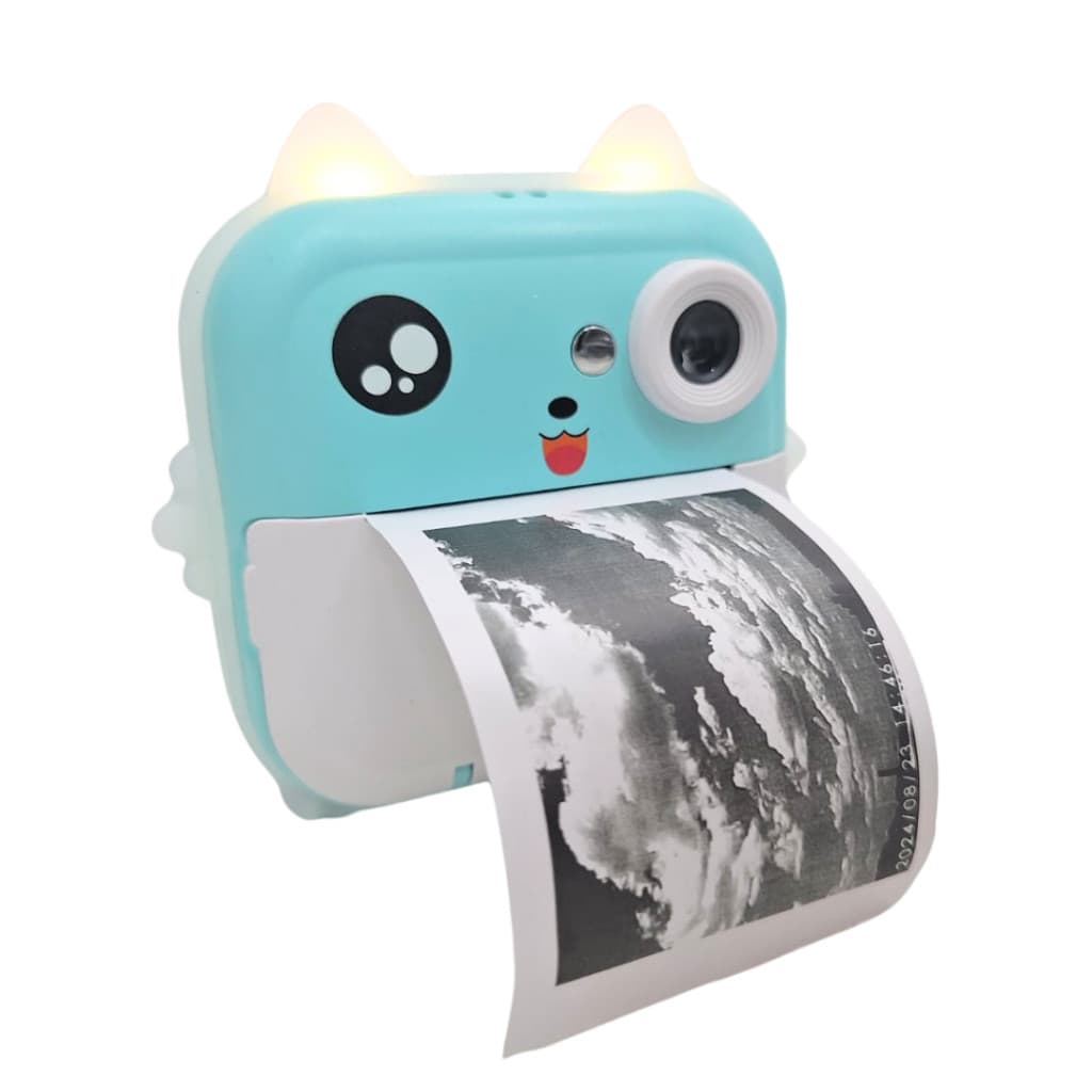 Câmera 24mp Impressão Térmica Instantânea Brinquedo