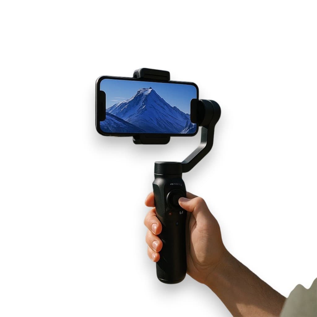 Estabilizador Gimbal Tripé 3 Eixos para Celular Youtuber Tiktok Influencer IT-Blue LE-3901