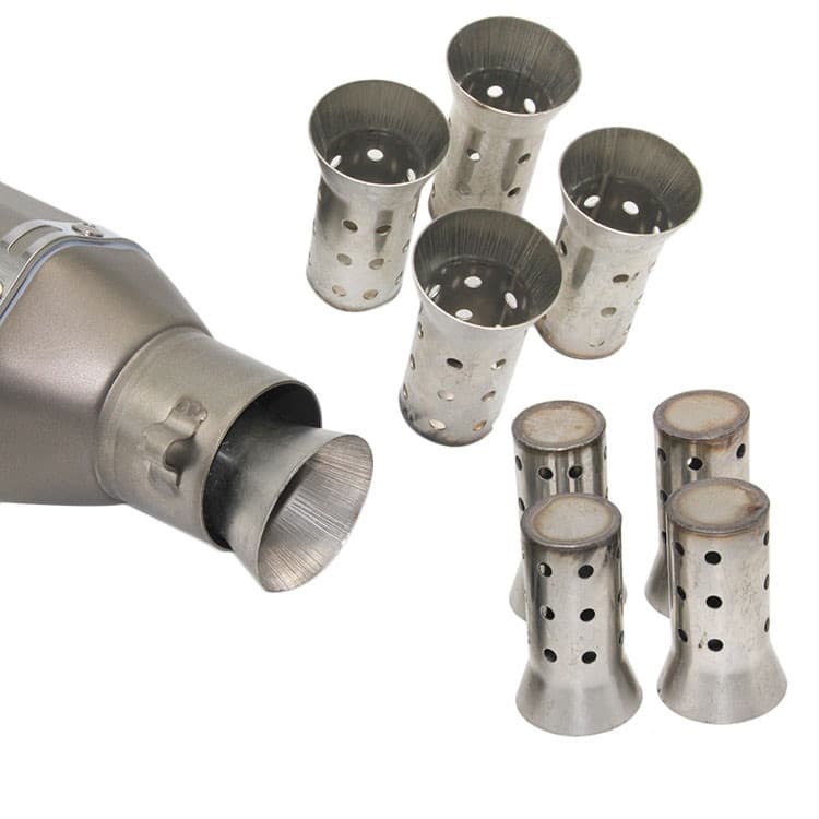 Universal 51mm 60mm Silenciador De Tubo De Escape De Motocicleta DB Killer Redutor De Ruído