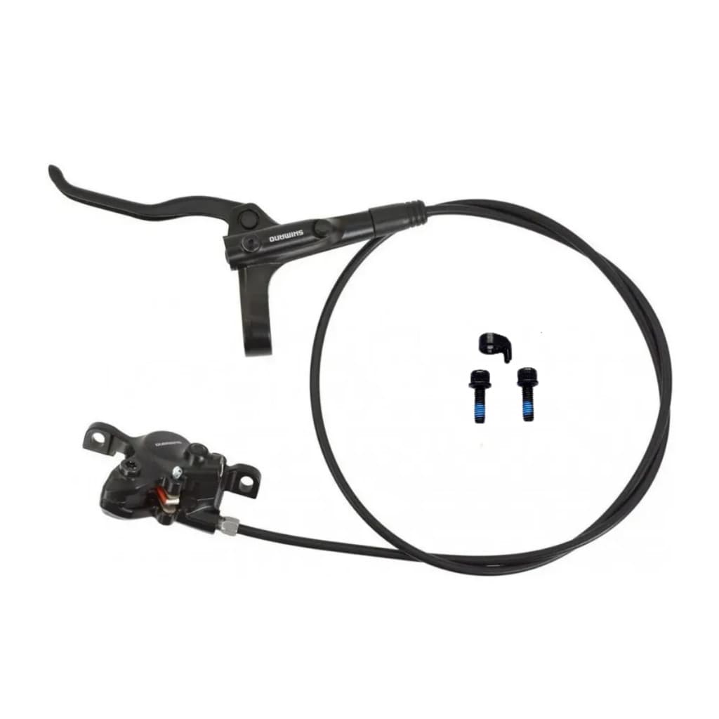 Freio Dianteiro Hidráulico Shimano Altus Mt200 Com Parafusos Para Bicicleta Bike Mtb