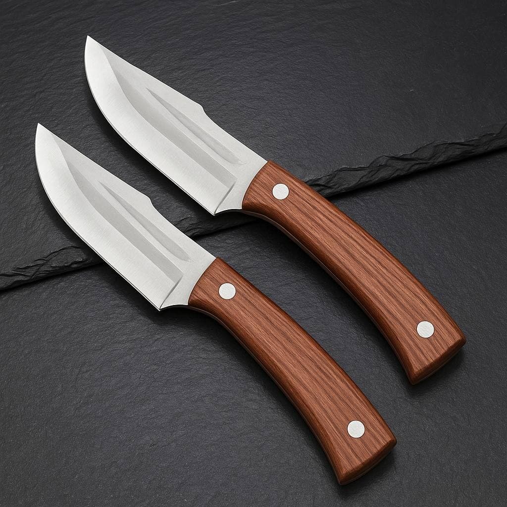 Faca Cutelo Forjado Artesanal Rustico Churrasco Desossar Carne Pesca Camping Chefe de Cozinha