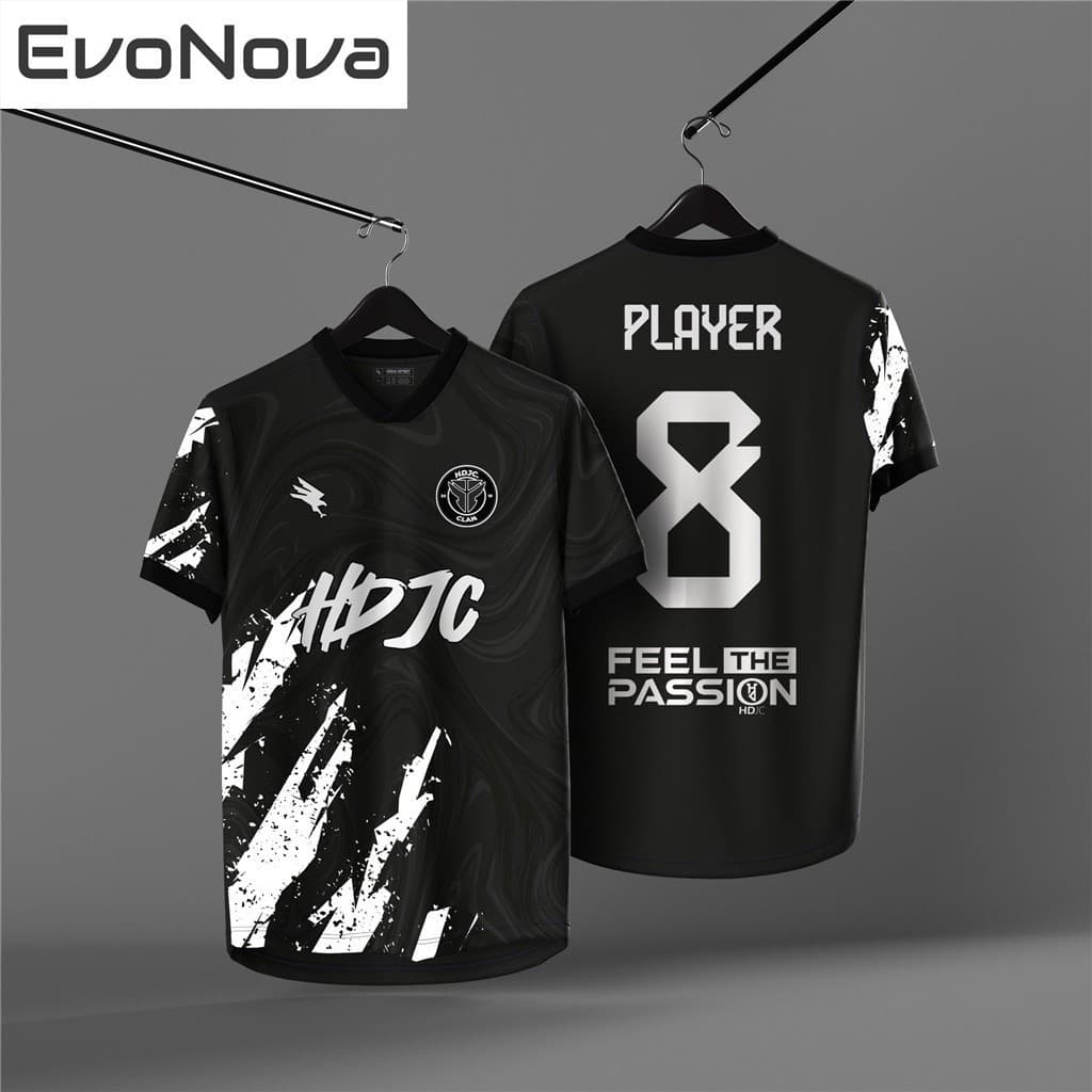 Evonova jersey Fresh design 2024 Futebol Camisa Personalizada Camisas Masculinas Número De Nome Personalizado Gratuito