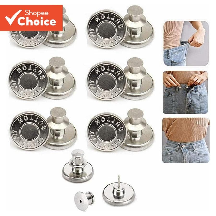 5 Botões De Pressão De Metal Dos Pces Com Chave De Fenda Retro Ajustável & Destacável Ferramentas De Costura Para Roupas