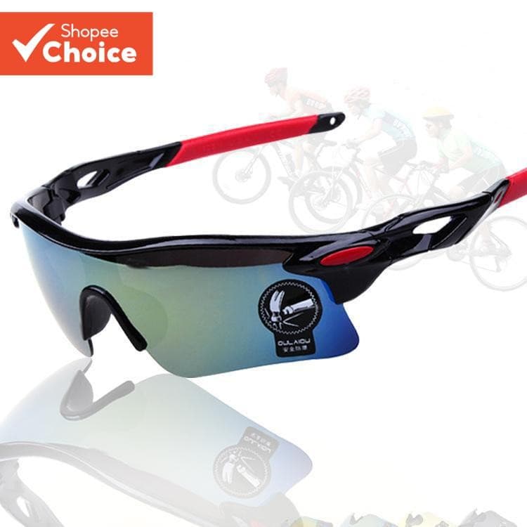 Óculos De Sol Esportivos Coloridos Para Homens E Mulheres , Lente De PC Com Proteção UV Ciclismo Atividades Ao Ar Livre