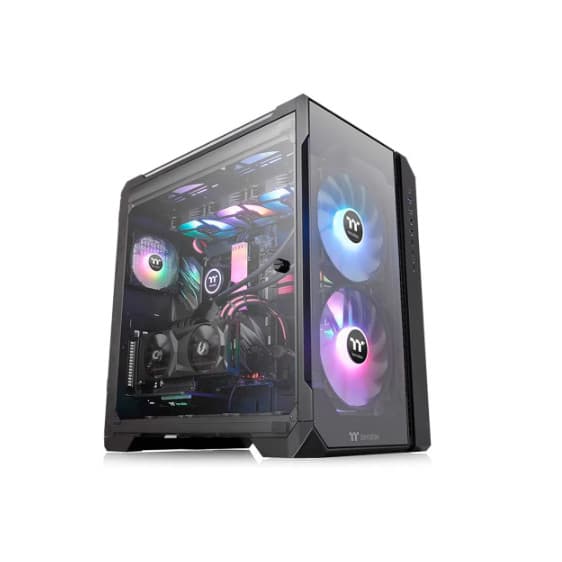 Gabinete Gamer Thermaltake View 51TG ARGB, Full-Tower, Preto - CA1Q600M1WN00#