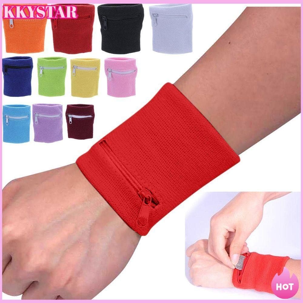 KKXYSTAR Bolsa De Pulso Proteção Bolso Para Chave De Corrida Correndo Academia Esportiva