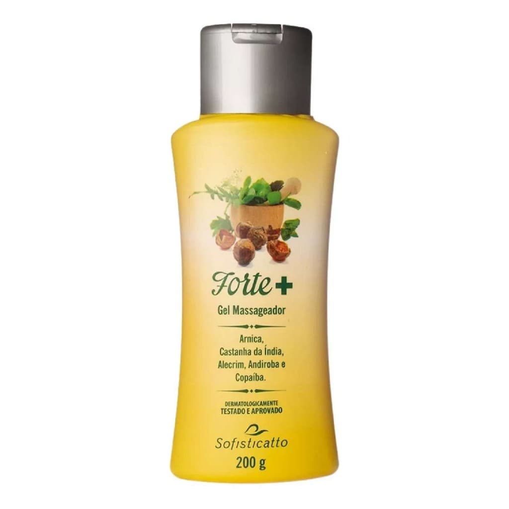 Gel Massageador Forte+ Castanha Da India Alecrim e Andiroba