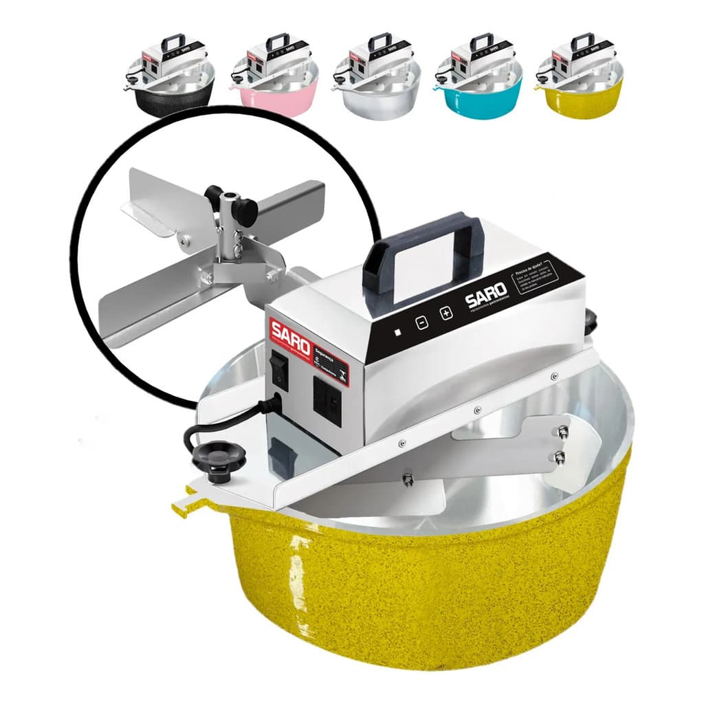 Panela Elétrica 10 L Automatica Misturadora + Espátula Massa