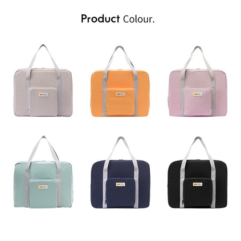 Bolsa de Viagem Dobrável em Tecido de Poliéster de Grande Capacidade Marisa