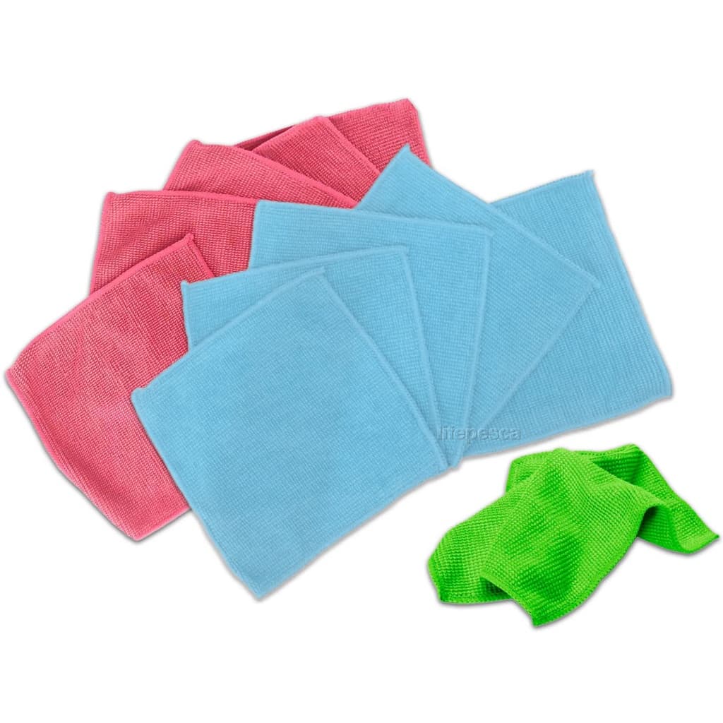 Kit C/ 5 Lenços Mágicos Para limpeza de Lentes - Várias Cores