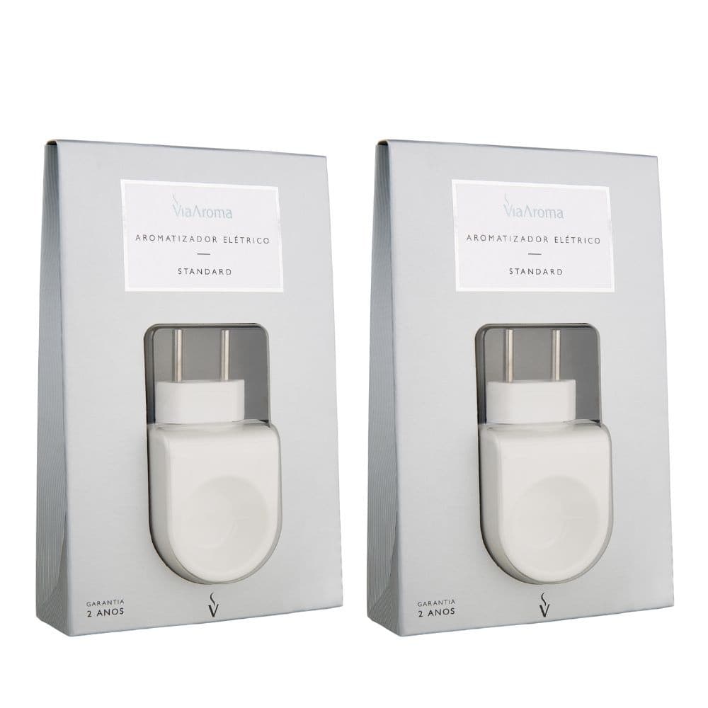 Kit 2 Aromatizadores Elétricos Standard - Via Aroma 