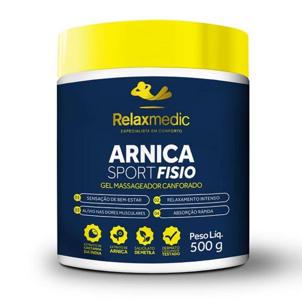 Gel Massageador Arnica Sport Fisio Relaxmedic