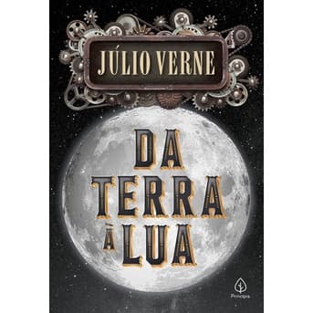 Livro Classico Da Ficção De Julio Verne - Da Terra A Lua