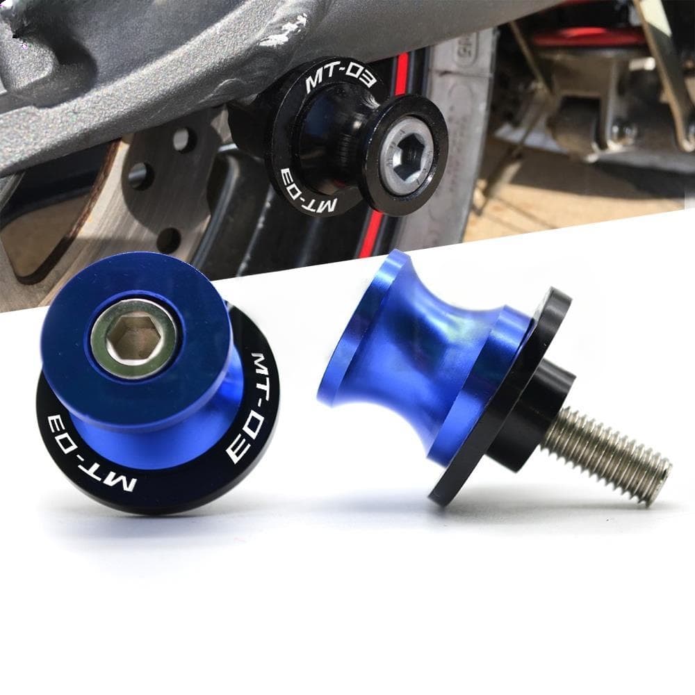 Para Yamaha MT-03 MT03 MT03 03 Cilindros Deslizantes De Braço Oscilante Acessórios Motocicletas CNC Peças 6MM MT03 2006-2015 2016 LOGO