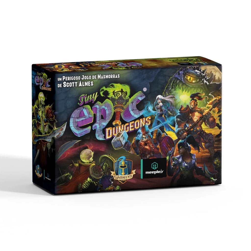 Tiny Epic Dungeons - Asmodee - Portugues BR