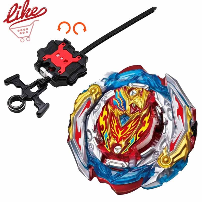 Beyblade Burst B-201 Zest Achilles Com Lançador Ripcord Grip Brinquedos Para Crianças