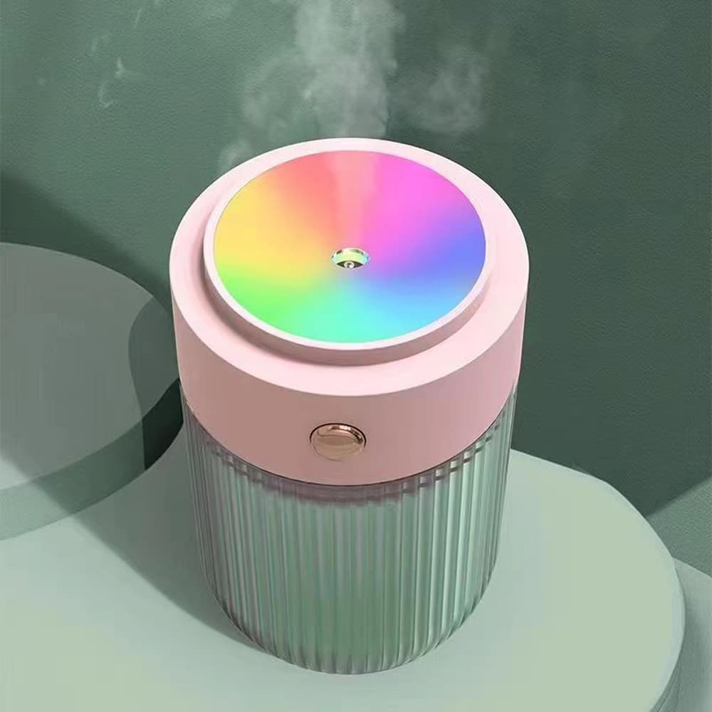 Umidificador De Ar Purificador E Aromatizador Ambiente Com Led 829