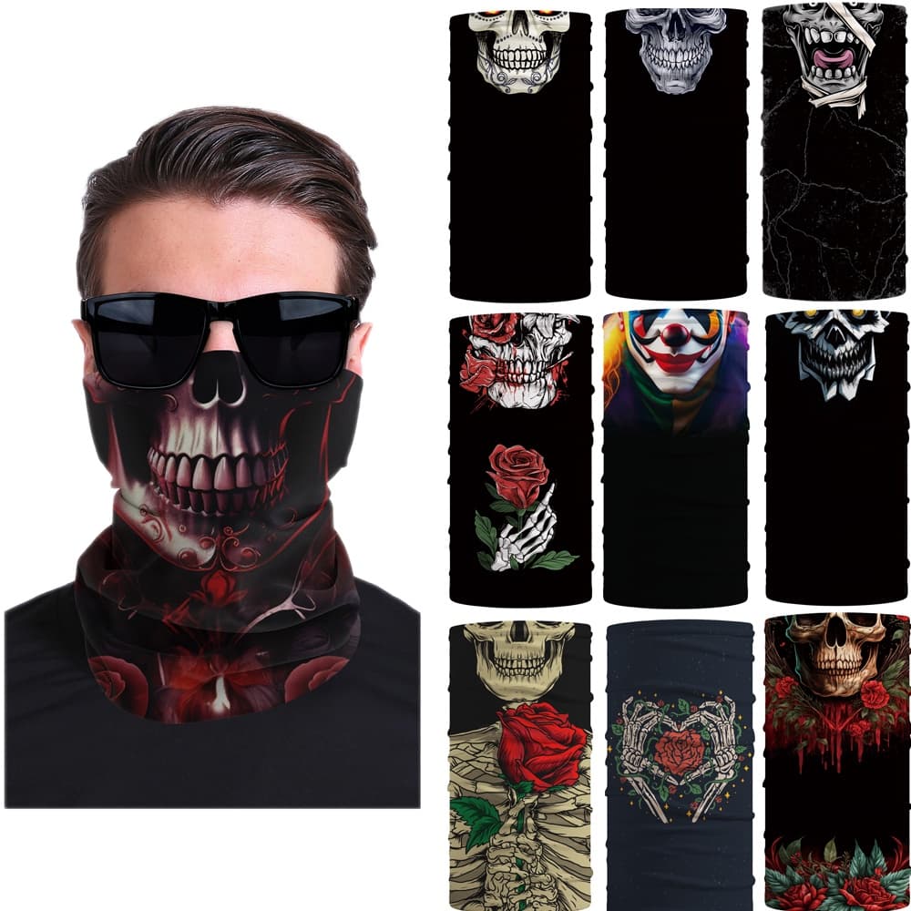 Anti-Pó UV Buff Bandana Turban Head Scarf Face De Motocicleta Bicicleta Esporte Topeng Headband Outdoor Novo