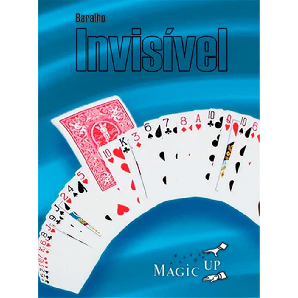 Mágica Baralho Invisível Modelo Copag Q