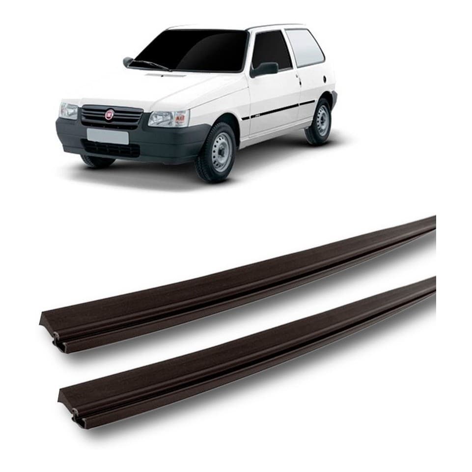 Par Pingadeira Fiat Uno 2 Portas 1984 A 2013 Friso De Teto