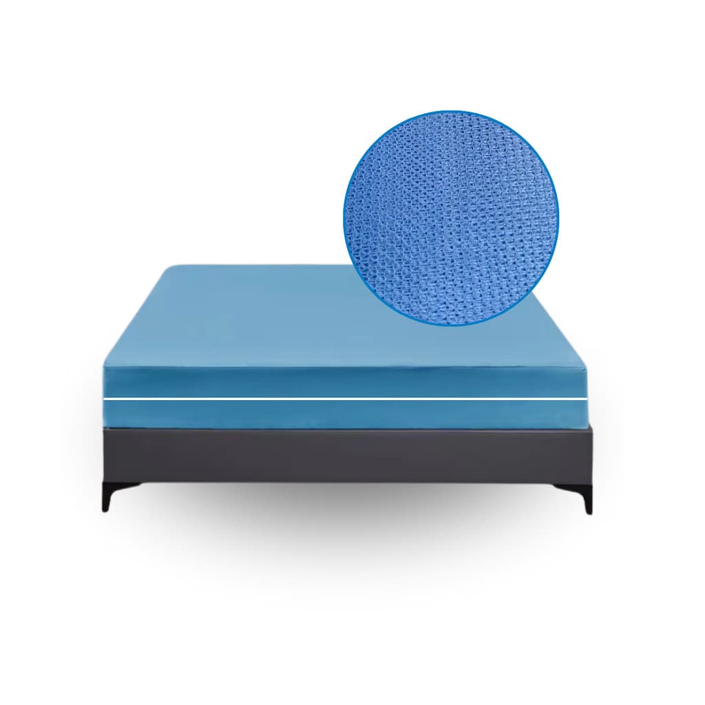 Capa Para Colchão Casal Em Poliester 188cm X 138cm X 20cm